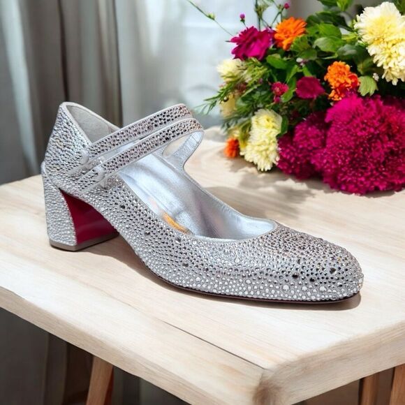 NWT Christian Louboutin Miss Jane 55mm (38.5/8.5) - Picture 1 of 7